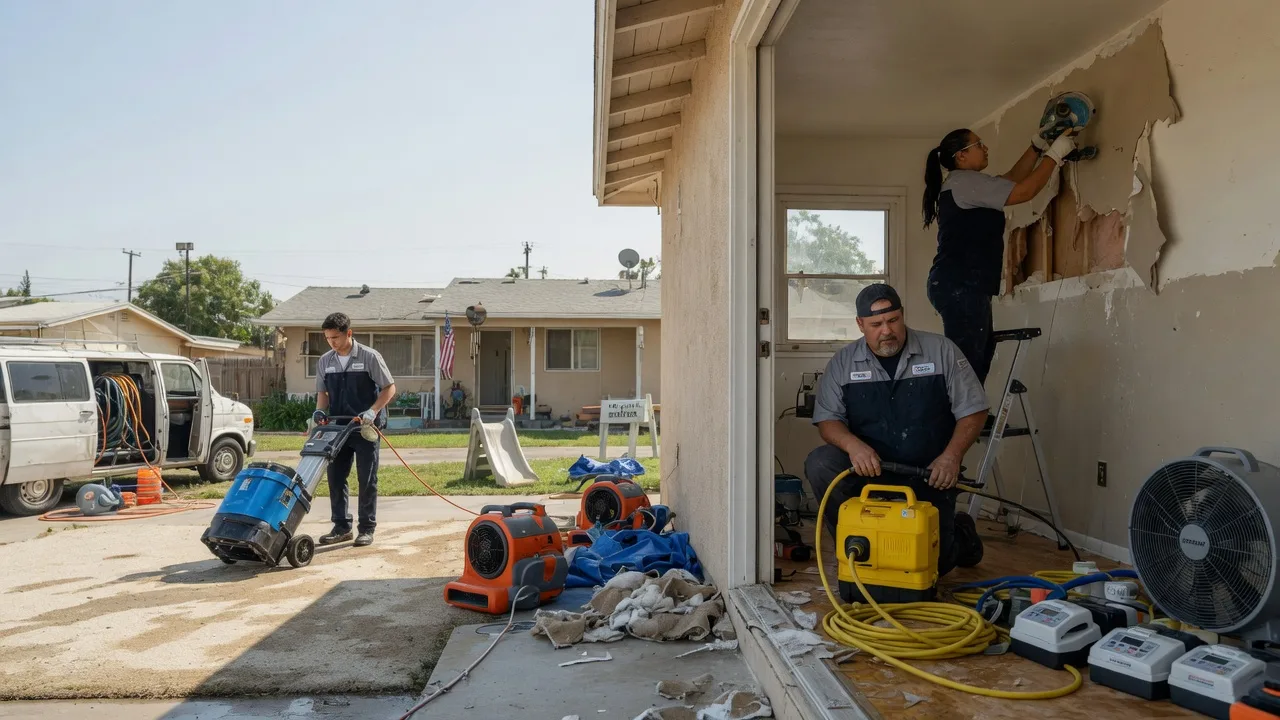 Water Damage Restoration in Downsville, LA near me